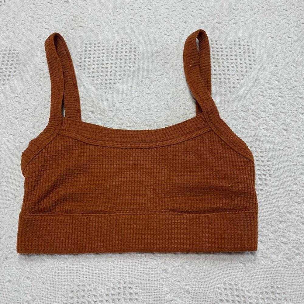 Gilly Hicks Waffle Knit Bralette (S)
